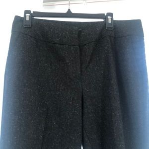 Ann Taylor Factory Black/White Dress Pants Size 10 Curvy!